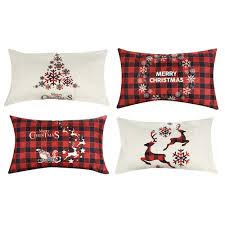 We can even help you find accessories like indoor and outdoor dinnerware and servingware for your next party. Decorative Pillows Inserts Covers Decorative Outdoor Farmhouse Merry Christmas Xmas Christmas Tree Pillow Shams Cases Slipcovers Set Of 4 For Couch Sofa Mimacoo 12x20 Christmas Throw Pillow Covers Throw Pillow Covers