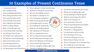The present continuous (also called present progressive) is a verb tense the present continuous can also be used to show that an action is going to take place in the near future. Present Continuous Tense Examples à¤‡ à¤— à¤² à¤¶ à¤Ÿ à¤š