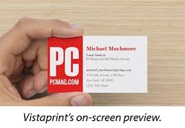 Glossy, matte, linen, and recycled matte. Vistaprint Review Pcmag