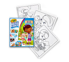 Don't be surprised if your child suddenly expresses a desire to become a doctor after coloring in doc mcstuffins coloring pages. Color Wonder Mess Free Coloring Pad Doc Mcstuffins Crayola