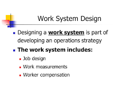 Chapter 11 Work System Design Ppt Download