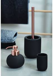 yin yang badkameraccessoires keramiek zwart koper tvalpump yin yang keramik