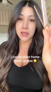 Alyssa License Plate Frame