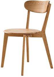 Boewan Modern Open Back Kitchen Dining Chair 2 Chairs Creative Solid Wood Dining Chair Simple Moder Simple Dining Chairs Solid Wood Dining Chairs Coffee Chairs