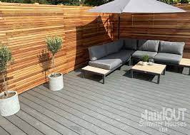 Hardwood looks more natural, but does need to be stained and weatherproofed frequently. Decking Ideas Decking Inspiration Decking Ideas Compo Deck