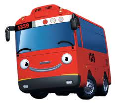 Tayo The Little Bus Character Gani Tayo The Little Bus Little Bus Hawaiian Party Decorations
