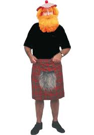 Kilt Red Tartan Male Fancy Dress Costumes Burns Night Fancy Dress Fancy Dress Costumes