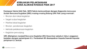 28 Contoh Dana Alokasi Khusus Info Dana Tunai