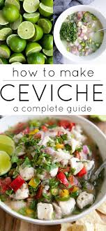 How To Make Ceviche Ceviche Recipe Ceviche Recipe Fish Recipes
