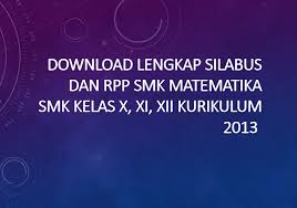 We did not find results for: Download Lengkap Silabus Smk Matematika Smk Kelas X Xi Xii Kurikulum 2013