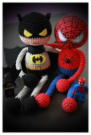 Amigurumi Spiderman Crochet Pattern Amigurumi Today In 2020 Crochet Patterns Amigurumi Crochet Doll Pattern Crochet Batman