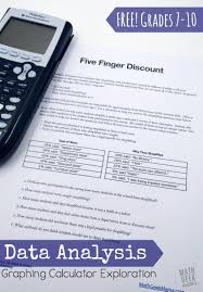 Analyzing Data Worksheet Answer Analyzing Data Worksheet For Middle And High School Free Practices Worksheets Graphing Calculator Kids Worksheets Printables