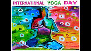 Here's a look at how the world celebrated the ancient practice of yoga International Yoga Day Drawing Easy Acrylic Color Painting Step By Step Creative Painting On Yoga Youtube