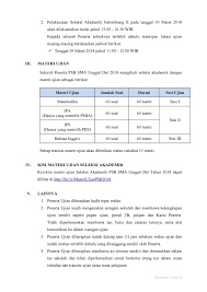 Soal tes masuk smak 1 bpk penabur jakarta (ppdb smak 1 bpk penabur jakarta) tahun 2020/2021. Kisi Kisi Soal Ujian Masuk Sma Unggul Del Jawabanku Id