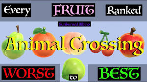 Sadly, the alligators in animal crossing: All Fruits In Animal Crossing New Horizons Ranked Worst To Best Youtube