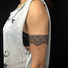 29 Real Tattoos That Were Made For Fashion Girls Arm Band Tattoo For Women Lace Tattoo Henna Inspired Tattoos