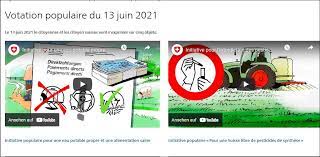 Les cinq objets de votations: Votation Populaire Du 13 Juin 2021