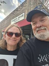 Handmaid protest for democracy at pioneer square first Thursday art walk.