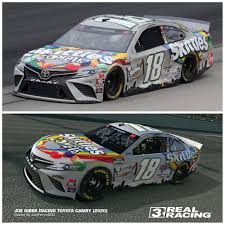 Nascar 2000's car physics are a bit forgiving; 2020 Toyota Camry Nascar 18 Rowdybusch Zombie Skittles Real Racing 3 Rr3raceteams