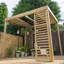 Hartwood Dining Pergola With Panels Dining Hartwood Panels Pergola Pergola Diy Pergola Modern Pergola Screen Per In 2020 Pergola Diy Pergola Pergola Designs