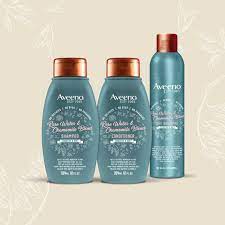Formulated with naturally active ingredients. Aveeno Rose Water And Chamomile Blend Conditioner 12 Fl Oz Good Shampoo And Conditioner Sulfate Free Dry Shampoo Aveeno Hair Products