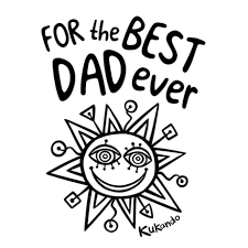 This coloring sheet is great for younger kids because it's simple and so easy to color. Happy Father S Day Coloring Pages Kukando Art Craft