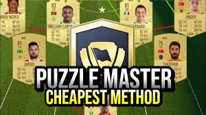 This is most prevalent with the puzzle master segment in the league and nation hybrid sbc in foundations. Fifa 20 Puzzle Master Sbc Cheapest Method Youtube