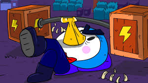 Emz with a maid outfit (mr. Brawl Stars Animation 43 Mr P Do Exercise In Elprimo Gym Youtube