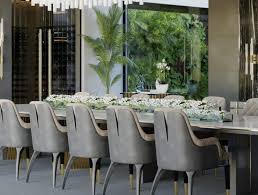 You can design something that perfectly fits your space, making the most of storage and seating. Dining Room Ideas Covet House Blog