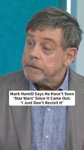 I'm not one of those people that goes, 'Hey, let's watch one of my  movies!'" 😂 Mark Hamill says he hasn't watched "Star Wars" since it came  out.