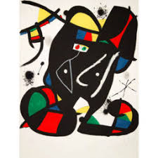 The beautiful bird revealing the unknown to a pair of lovers (from the constellation series) joan miro • 1941. Joan Miro Biography And Available Artworks Galeries Bartoux