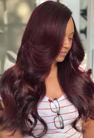 Even redheads may try some shades, reminding burgundy, but leaning towards the warmer tints with admixture of cinnamon. 63 Yummy Burgundy Hair Color Ideas Burgundy Hair Dye
