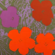 Andy warhol flowers screen print. Andy Warhol Flowers Screenprint On Paper Contemporary Art Plazzart