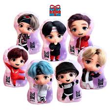 Bts tinytan charaktere ot7 set sticker. Tiny Tan Bts Body Doll Pillow Jungkook V Jimin Jin Jhope Rm Suga Shopee Philippines