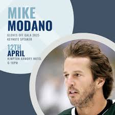 Stanley Cup Champ and Hockey Hall of Famer MIKE MODANO will be the keynote  speaker at our annual Gloves Off Gala! Modano is regarded as one of the  greatest US-born hockey players