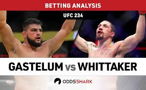 Middleweights (185 lbs.), main event. Robert Whittaker Vs Kelvin Gastelum Odds Analysis Odds Shark