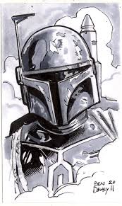 Dewey Draws Star Wars Sketchcard Frenzy Star Wars Drawings Star Wars Poster Star Wars Images