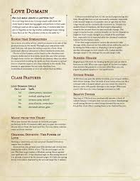 Cleric Love Domain 5e Dungeon Masters Guild Dungeon Masters Guild