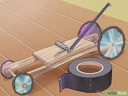 The large wheels possess the power of better rotation inertia compared to small wheels. 3 Ways To Adapt A Mousetrap Car For Distance Wikihow