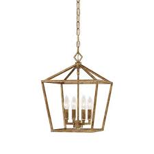 Menards® offers stylish lighting fixtures for every room in your home, in any style you can imagine. Gold Lantern Pendant Lighting