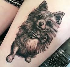 Best Black And Grey Tattoo Artists In Michigan 15 Best Tattoo Ideas For Pomeranian Lovers Page 2 The Paws Cool Tattoos