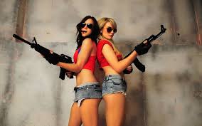 Multiple sizes available for all screen sizes. Women And Guns Girl Short Jeans Weapon Gun Wallpaper 1920x1200 523884 Wallpaperup