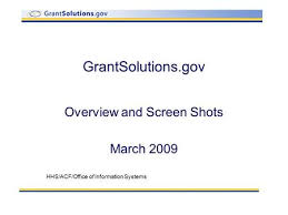 1 Grantsolutions Gov Grants Center Of Excellence Coe Hhs