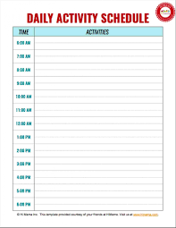 010 Baby Daily Routine Chart Template Morning Graphic Large