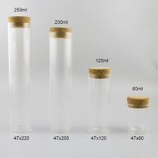 Download 6 X Large High Borosilicate Glass Straight Bottles Cork Test Tubes Wedding Favours Display Glass Containers 60ml 120ml 230ml Refillable Bottles Aliexpress