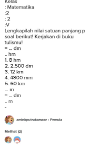 Check spelling or type a new query. Nilai Satuan Panjang Brainly Co Id