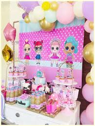 Ideas para decorar fiestas infantiles. 17 Ideas De Decoracion Para Fiesta Lol Surprise Para Ninas