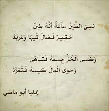 إيليا أبو ماضي proverbs quotes arabic quotes cool words