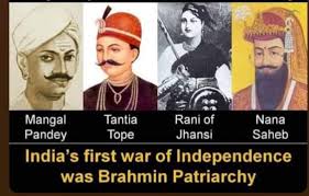 freedom fighters of India in 1857 ...