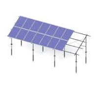 China Single-pile Structure Ground Solar Mounting System ...